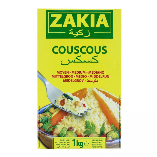 ZAKIA COUSCOUS MEDIUM - 1 KG