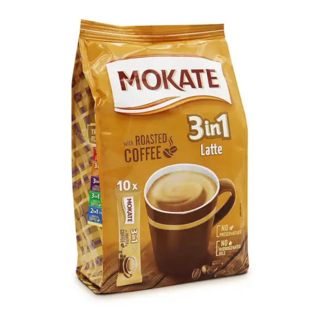 Mokate Coffee Latte 3in1 10pk - 170G