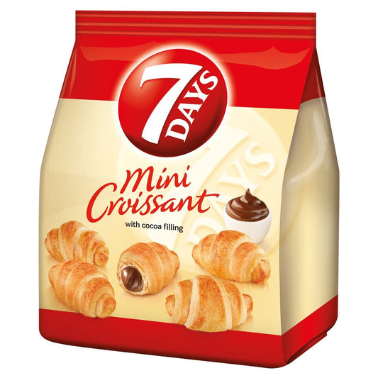 7 Days Mini Croissant With Cocoa Filling - 185G