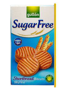 Gullon Sugar Free Shortbread Biscuits - 330g