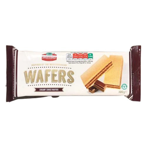 Bello Artizano Creme Choco Wafers - 100g