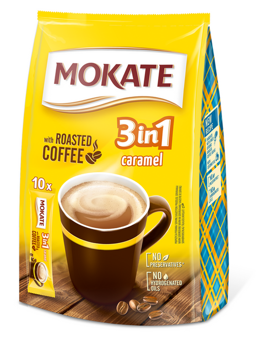 Mokate Coffee Caramel 3in1 10pk - 170G