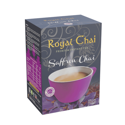 Royal Chai Saffron Chai Sweetened - 10 Cups