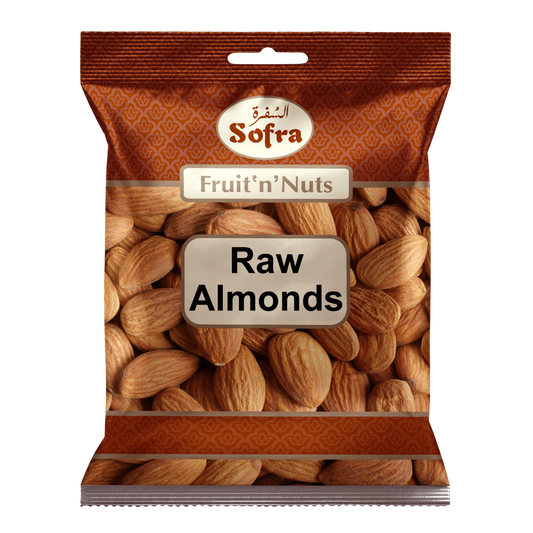 3X Sofra Raw Almonds - 425g