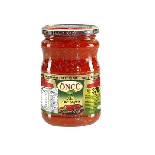 Oncu Hot Pepper Paste Aci Biber Salcasi - 370g